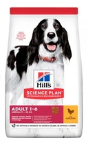 Сухой корм для взрослых собак средних пород Hill’s Science Plan Adult Medium Breed с курицей