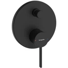 Внешняя часть смесителя без скрытой части HANSGROHE Zesis черный латунь 150x150мм 74415670