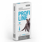Капли для кошек PROVET PROFILINE до 4кг 4пип по 0,5мл от блох и клещей