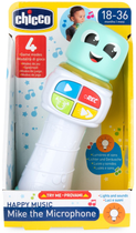 Мікрофон дитячий Chicco Happy Music з підсвічуванням Mike (8058664176472)