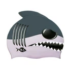 Шапочка для плавания детская Shark NE-DL-C12 серая