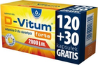 Вітаміни Oleofarm D-Vitum Forte 2000 МО 150 капсул (5904960018691)