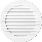 Решетка вентиляционная круглая пластиковая AirRoxy AOzS 100 white диаметр 100 мм белая 02-146