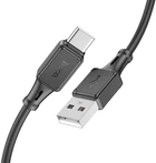 Кабель Hoco X101 Assistant silicone charging data cable Type-C Black (6942007604079)