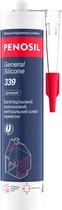 Многоцелевой нейтральный силиконовый клей-герметик Penosil General Silicone 339 310 мл Прозрачный (H4896)