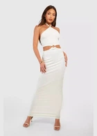 Плаття boohoo 42 Молочний GZZ61807