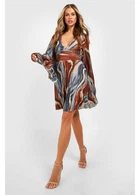 Платье boohoo 36 Коричневый GZZ0201_01