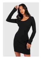 Платье boohoo 42 Черный GZZ70600