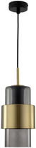 Lampa wisząca Light Prestige Miele 1 x E27 dymna (LP-866/1P L SM/GD)