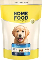 Безглютеновий гіпоалергенний корм Home Food для цуценят середніх і великих порід Форель з рисом і овочами