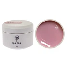 Гель для наращивания Saga Professional Builder Gel Veil 01 Cover Pink камуфлирующий розовый 15 мл