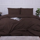 Комплект постельного белья MirSon семейный 143x210 см х 2 шт 17-0624 Geometry Brown Ranforce Elite (2200008204198)