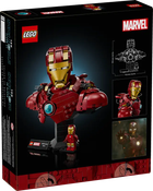 Zestaw klocków LEGO Marvel Popiersie Iron Mana MK4, 436 el. 76327 (5702017824208)