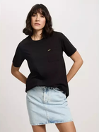 T-shirt damski bawełniany Cross Jeans 56171-020 XL Czarny (8697319732146)