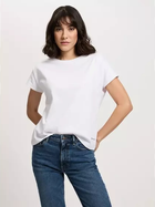 Футболка бавовняна жіноча Cross Jeans 56211-008 M Біла (8697319733273)