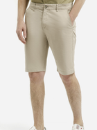 Spodenki męskie bawełniane Cross Jeans A 565-280 33 Jasnobeżowe (8697319604924)