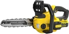 Пила цепная аккумуляторная Stanley FatMax 18 В, шина 30 см, цепь 3/8", 7.7 м/с SFMCCS630M1