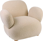 Fotel tapicerowany Homla SIESTE 96.5 x 90 x 79 cm Beige (5906496741081)