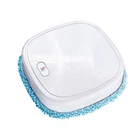 Робот пылесос квадратный Intelegent Automatic Brush Mopper 619 аккумуляторный для влажной и сухой уборки Белый (127-14-16381)