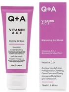Мультивітамінна маска Q+A Vitamin A.C.E Warming Gel Mask для обличчя 75 мл
