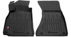 Коврики в салон Audi A4 B8 2007-2015, с бортом, полиуретан, 2шт, Stingray, 5030042