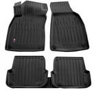 Коврики в салон Audi A6 C6 2004-2011, с бортом, полиуретан, 5шт, Stingray, 5030065