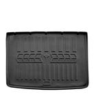 Коврик в багажник Renault Captur 2013-2019, нижняя полка, с бортом, полиуретан, Stingray 6018421