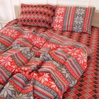 Комплект постельного белья Mirson Семейный 2 x 143 x 210 см 17-0658 Jingle Бязь (2200009612169)