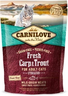 Сухой корм для кошек Carnilove Fresh для стерилизованных с карпом и форелью