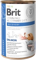 Влажный беззерновой корм для собак Brit Veterinary Diet Recovery