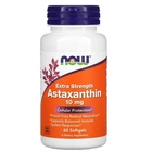 Натуральная добавка Now Foods Astaxanthin 10 мг 60 капсул