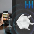 Репітер Wi-Fi 1200 Мбіт/с 2.4 ГГц з 6 антенами, підсилювач сигналу з LAN-портом, режимом ретранслятора і точки доступу, для дому та офісу Білий LV-WR56T