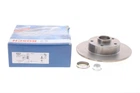 Диск тормозной задний Renault Megane III/Scenic III 08- 260x8 +ABS с подшипником - 0 986 479 575 BOSCH