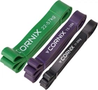 Эспандер-петля для подтягиваний и фитнеса Cornix Power Band 11-57 кг набор 3 шт XR-0089