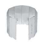 Экран Naturehike NH 10 NH20CJ008 ветрозащитный для горелки на 10 секций алюминий