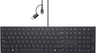 Klawiatura przewodowa Dell KB-525C USB Black (580-BBSX)