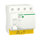 Диференціальне реле (ПЗВ, УЗО) 4Р Schneider 25А 30мА тип AC 6kA RESI9 Schneider R9R51425