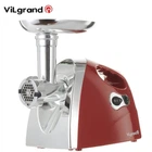Мясорубка ViLgrand V203-BRMG red электрическая 2000W соковыжималка
