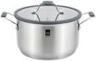 Каструля IQ Be Brave 5.5л/24см, мірна шкала, для всіх типів плит (IQ-2052-24)