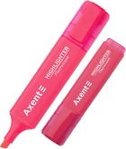 Маркер Axent Highlighter 1-5 мм клиновидный розовый 12 шт (2537-10-A)