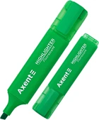 Маркер Axent Highlighter 1-5 мм клиновидный зеленый 12 шт (2537-04-A)