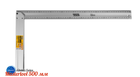 Кутник Mastertool 500 мм алюмінієвий (30-2500)
