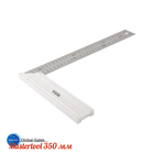 Угольник Mastertool 350 мм алюминий + нержавеющаяя сталь (30-1350)