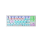 Клавиатура Aula F3032 White keycaps plus 21 Yellow keys KRGD Brown USB UA White (6948391201757)
