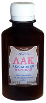 Лак акриловый матовый Атлас для творчества 100 мл AS1005