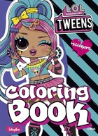 Розмальовка зі стікерами Ideyka Tweens Emma Emo (LCB8)