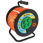 SV-062 Удлинитель SVITTEX на катушке с термозащитой 80м 2*2.5мм оранжевый 16А 4100Вт