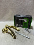 Дверна ручка KEDR R10.026-AL-SB/PB