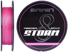 Шнур Brain Storm 8X (pink) 150м 0.08мм 11lb/4.8кг (1858-51-87)