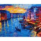 Картина за номерами "Чарівний захід сонця" Ideyka KHO2157 40х50 см